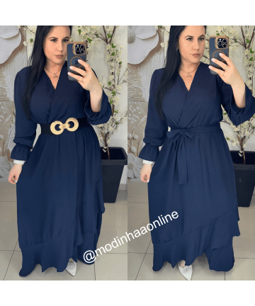 Vestido Raissa Azul